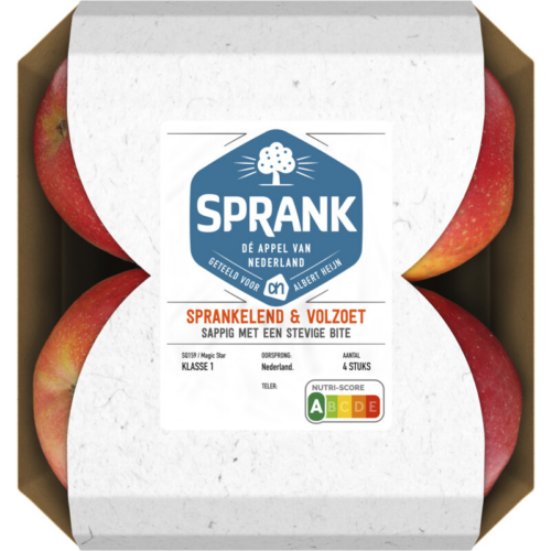 SPRANK eigen merkappels van de specialist in hardfruit